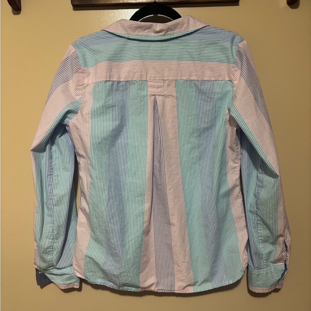 Tommy Hilfiger Pastel Striped Women's Blouse - Picture 5 of 5